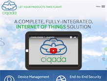 Tablet Screenshot of ciqada.net
